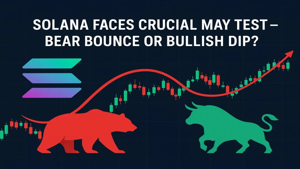Solana Faces Crucial May Test – Bear Bounce or Bullish Dip?